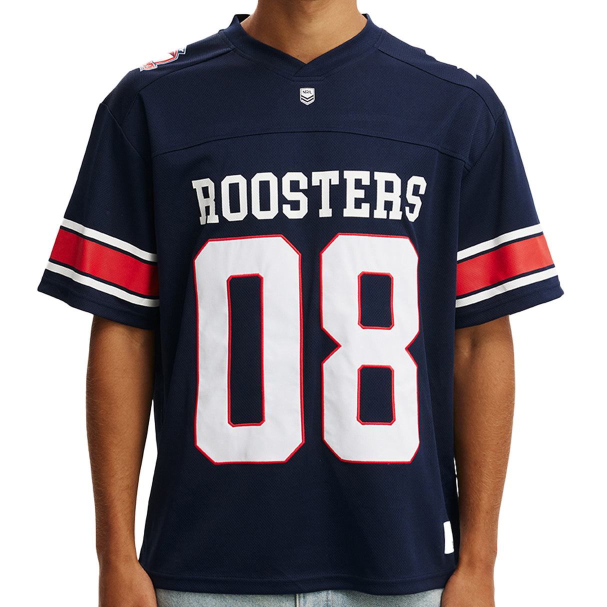 NRL Roosters Gridiron Mesh Jersey - Ashtabula