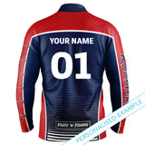 NRL Roosters 'Barracuda' Fishing Shirt - Youth