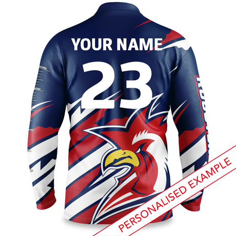 NRL Roosters 'Ignition' Fishing Shirt - Adult - Ashtabula