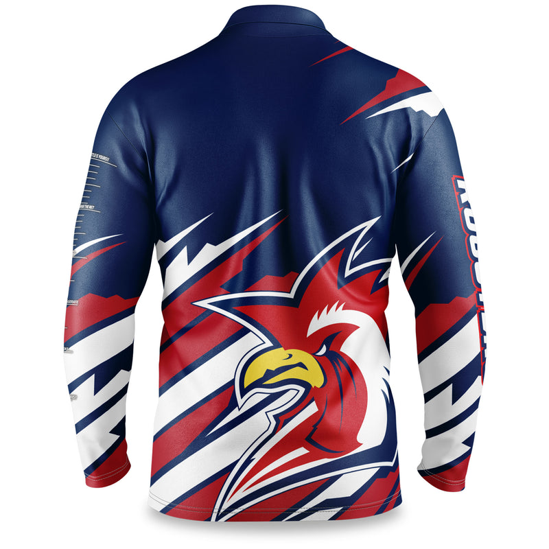 NRL Roosters 'Ignition' Fishing Shirt - Adult - Ashtabula
