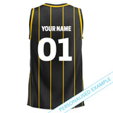 AFL Richmond Tigers 'Harlem' Basketball Singlet - Youth - Ashtabula