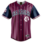 NRL Sea Eagles 'Slugger' Baseball Shirt - Ashtabula