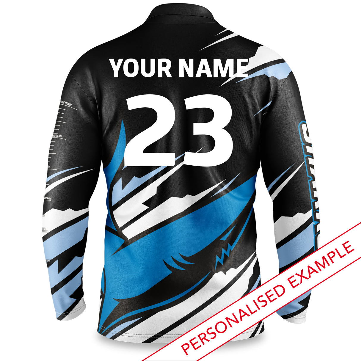 NRL Sharks 'Ignition' Fishing Shirt - Youth - Ashtabula