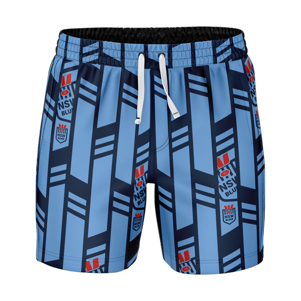NSW Blues 'Riviera' Volley Swim Shorts - Ashtabula
