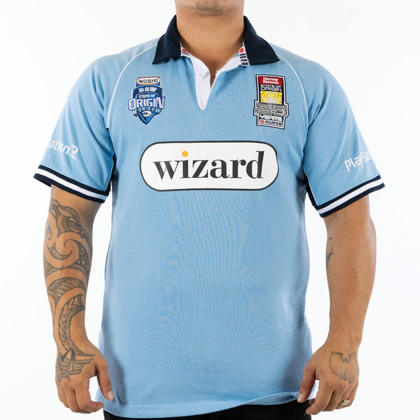 NSW Blues 2005 NRL Retro Jersey - Ashtabula
