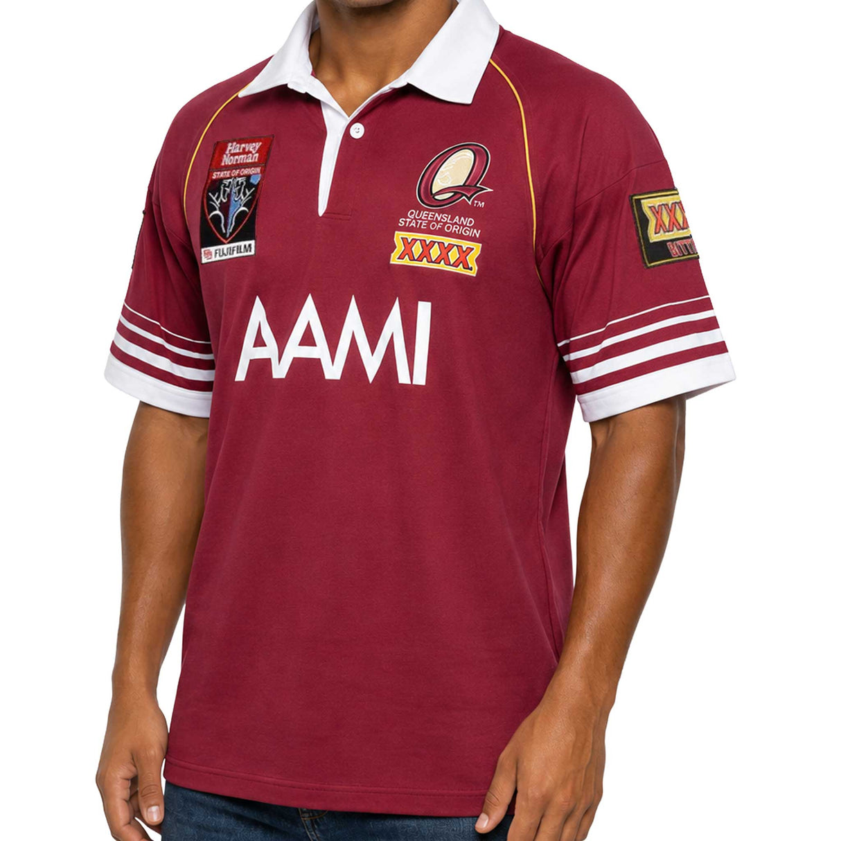 QLD Maroons 2006 Retro Jersey - Ashtabula