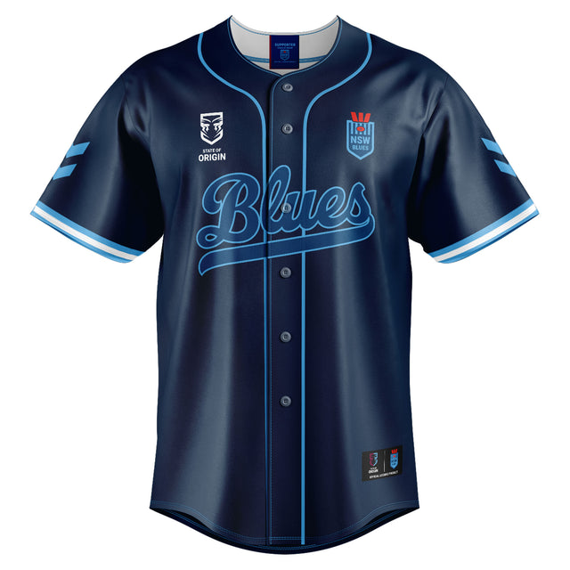 NRL Titans 'Homer' Baseball Shirt - Youth - Ashtabula
