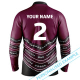 QLD Maroons 'Karumba' Fishing Shirt - Youth