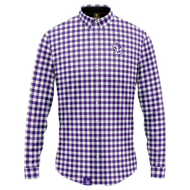 NRL Storm 'Dawson' Dress Shirt - Ashtabula