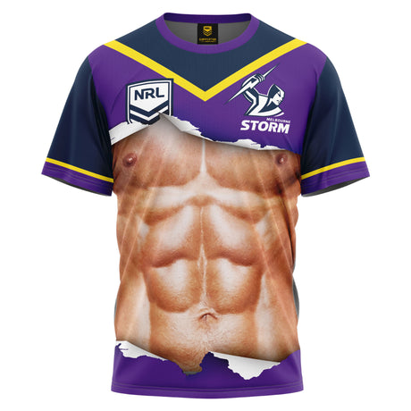 NRL Storm Ripped Tee - Ashtabula