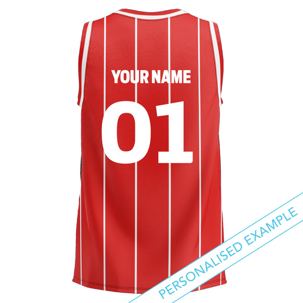AFL Sydney Swans 'Harlem' Basketball Singlet - Youth - Ashtabula