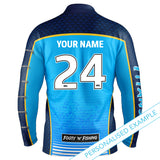 NRL Titans 'Barracuda' Fishing Shirt - Adult - Ashtabula