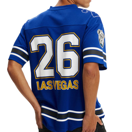 NRL Bulldogs Las Vegas 2026 Gridiron Mesh Jersey - Ashtabula