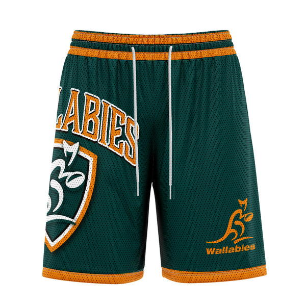 Wallabies 'Harlem' Basketball Shorts - Adult - Ashtabula