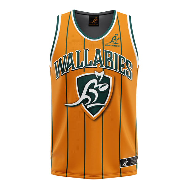 Wallabies 'Harlem' Basketball Singlet - Adult - Ashtabula