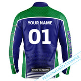 NRL Warriors 'Barracuda' Fishing Shirt - Youth - Ashtabula