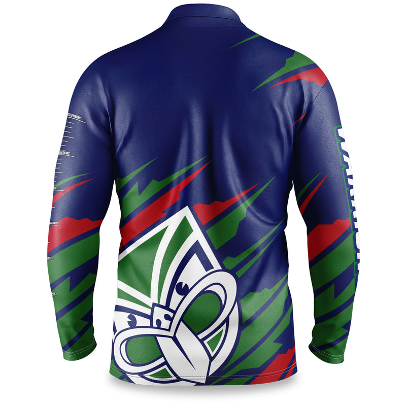 NRL Warriors 'Ignition' Fishing Shirt - Adult - Ashtabula