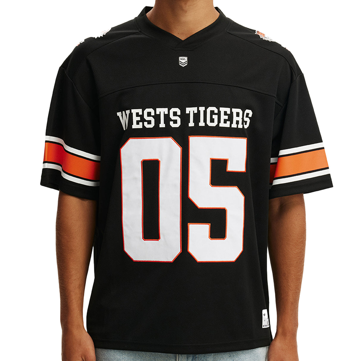 NRL Wests Tigers Gridiron Mesh Jersey
