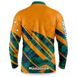 Wallabies 'Offshore' Fishing Shirt - Adult