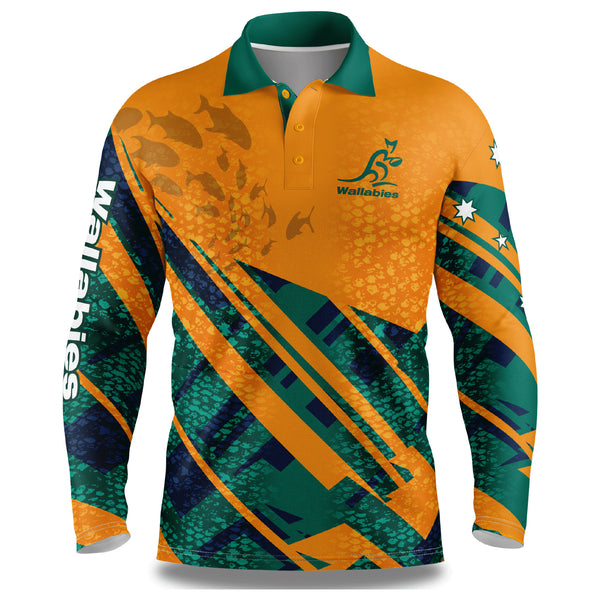 Wallabies 'Offshore' Fishing Shirt - Adult - Ashtabula