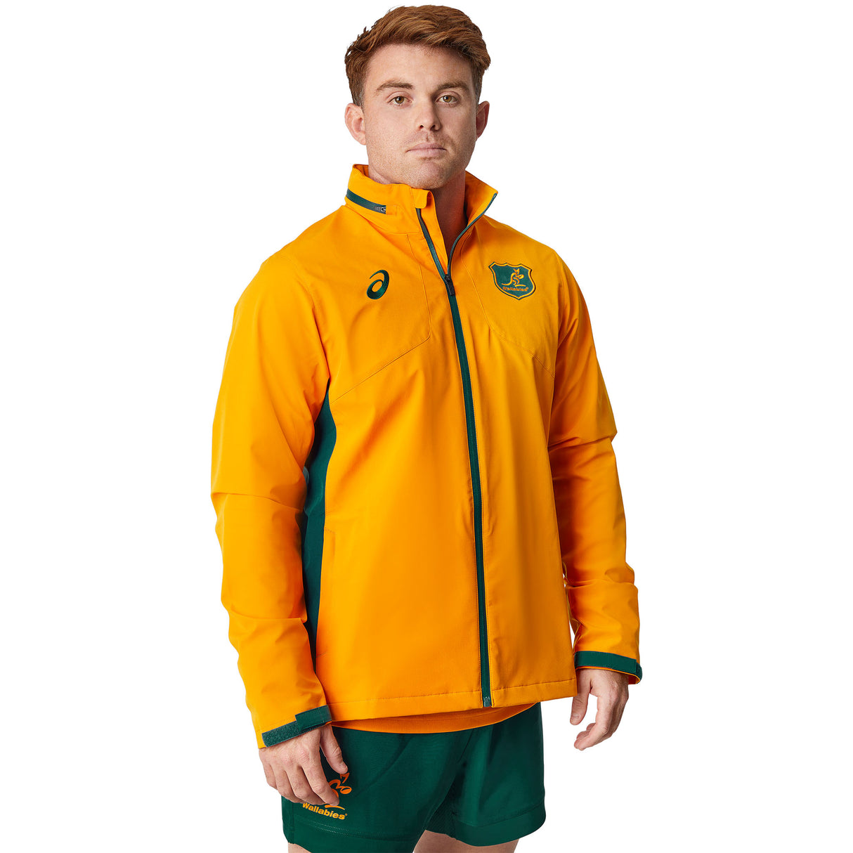 Wallabies Replica Anthem Jacket by Asics - Men's - Ashtabula