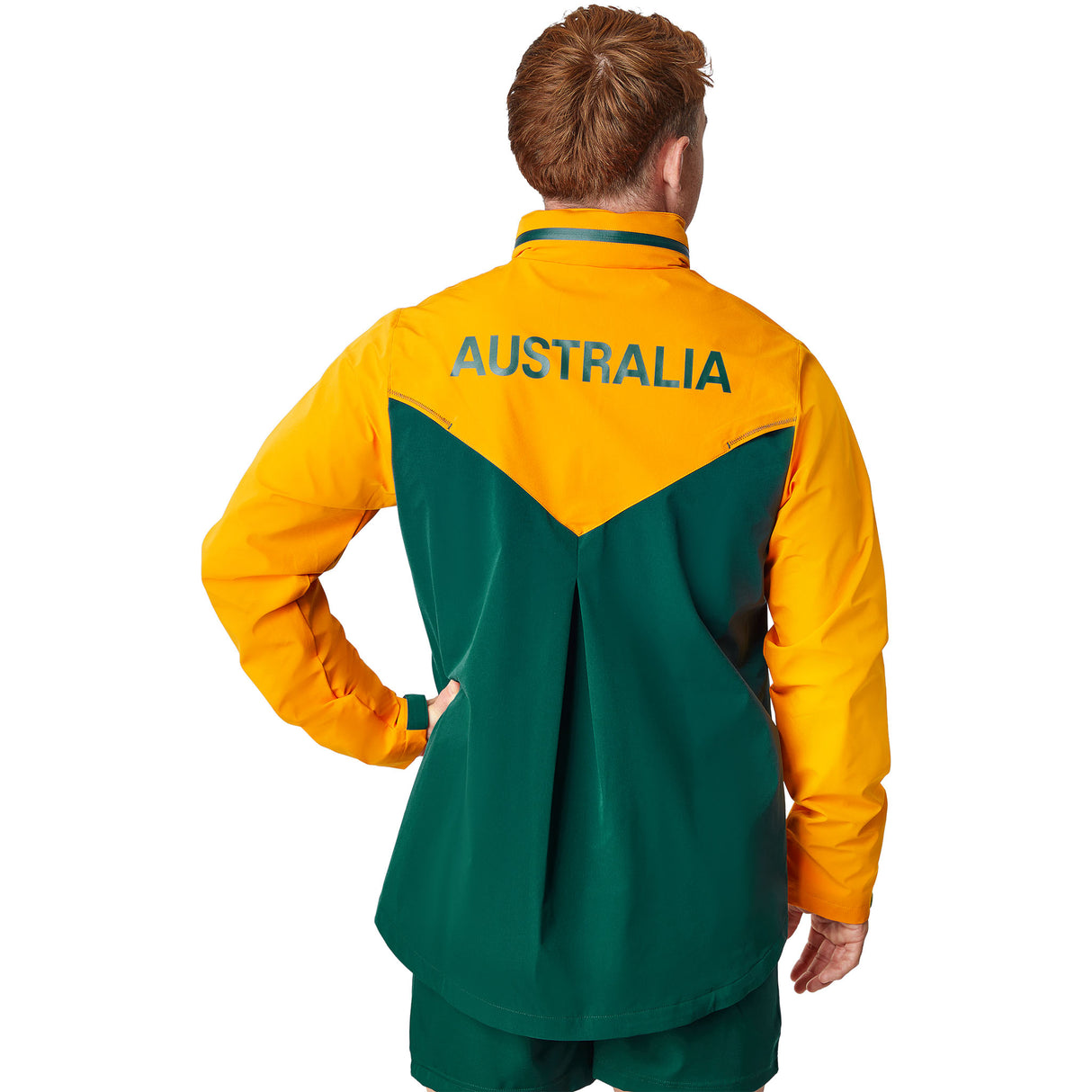Wallabies Replica Anthem Jacket by Asics - Men's - Ashtabula