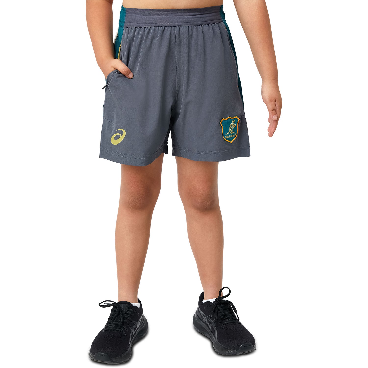 Wallabies Gym Shorts by ASICS - Youth - Ashtabula