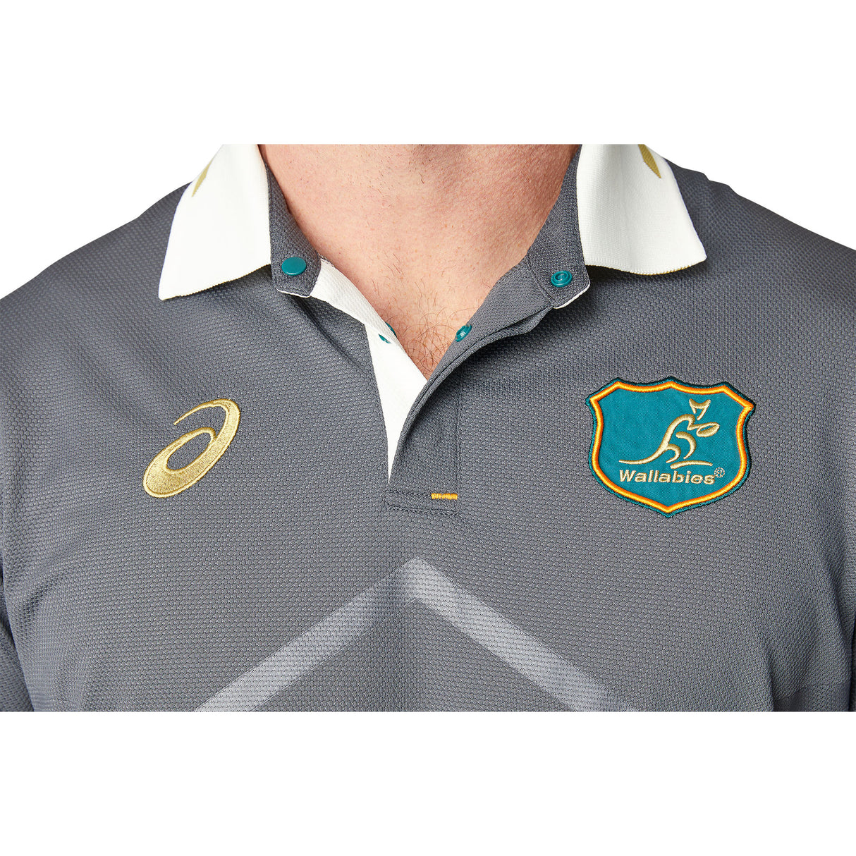 Wallabies Media Polo by ASICS - Ashtabula