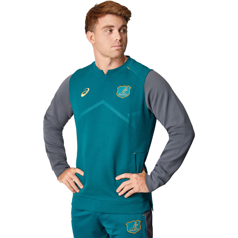 Wallabies Crew Fleece by ASICS - Ashtabula