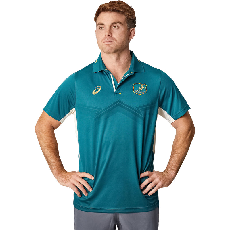 Wallabies Training Polo by ASICS - Ashtabula