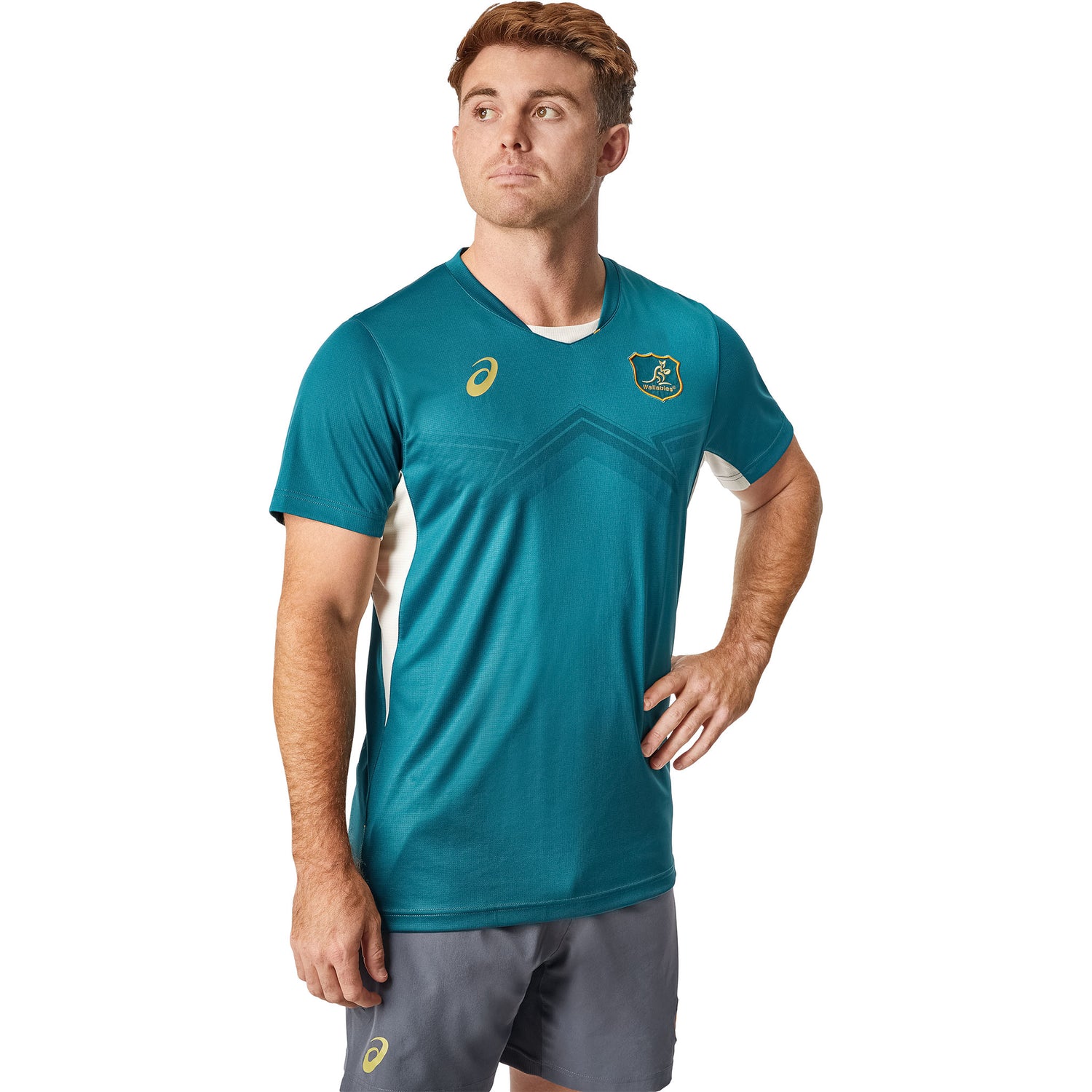 Wallabies Training Tee by ASICS - Ashtabula