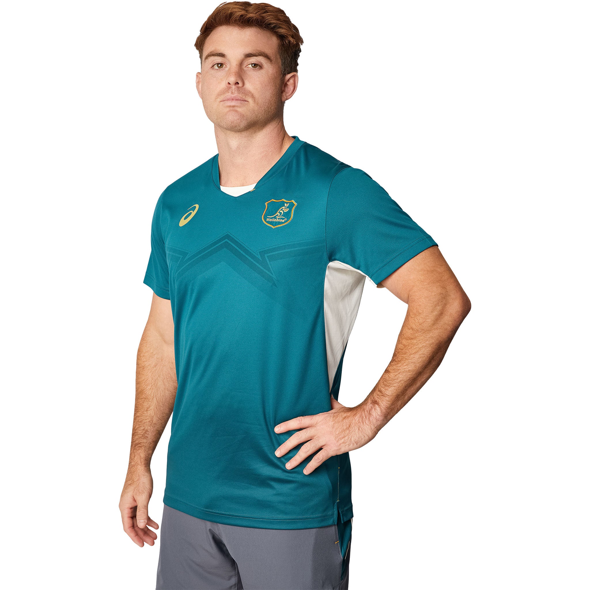 Wallabies Training Tee by ASICS – Ashtabula