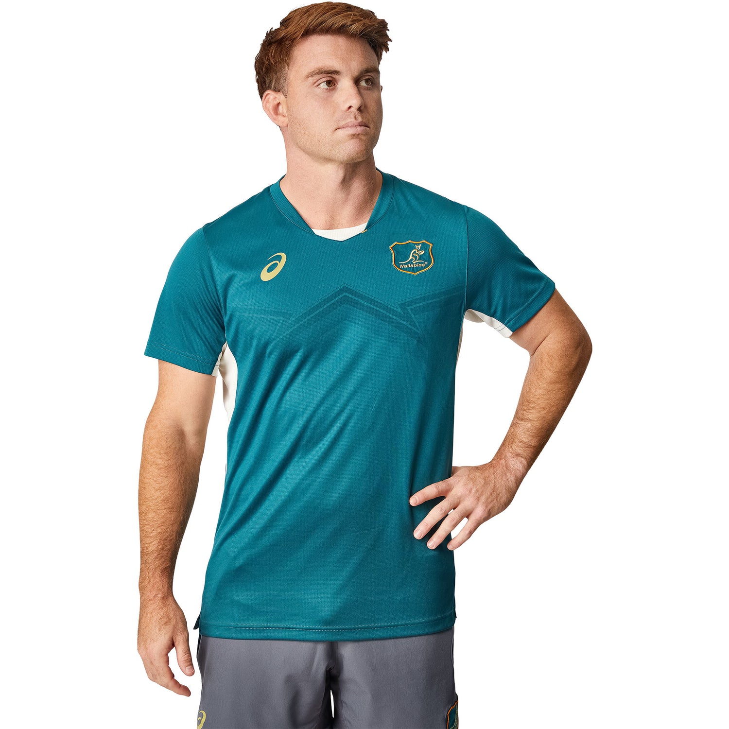 Wallabies Training Tee by ASICS - Ashtabula