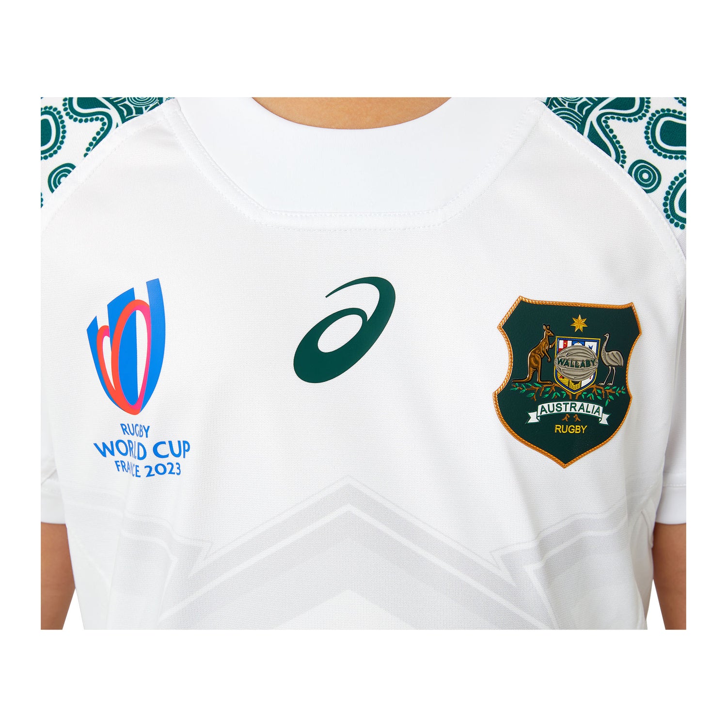Wallabies RWC Replica First Nations Jersey by Asics  - Youth - Ashtabula