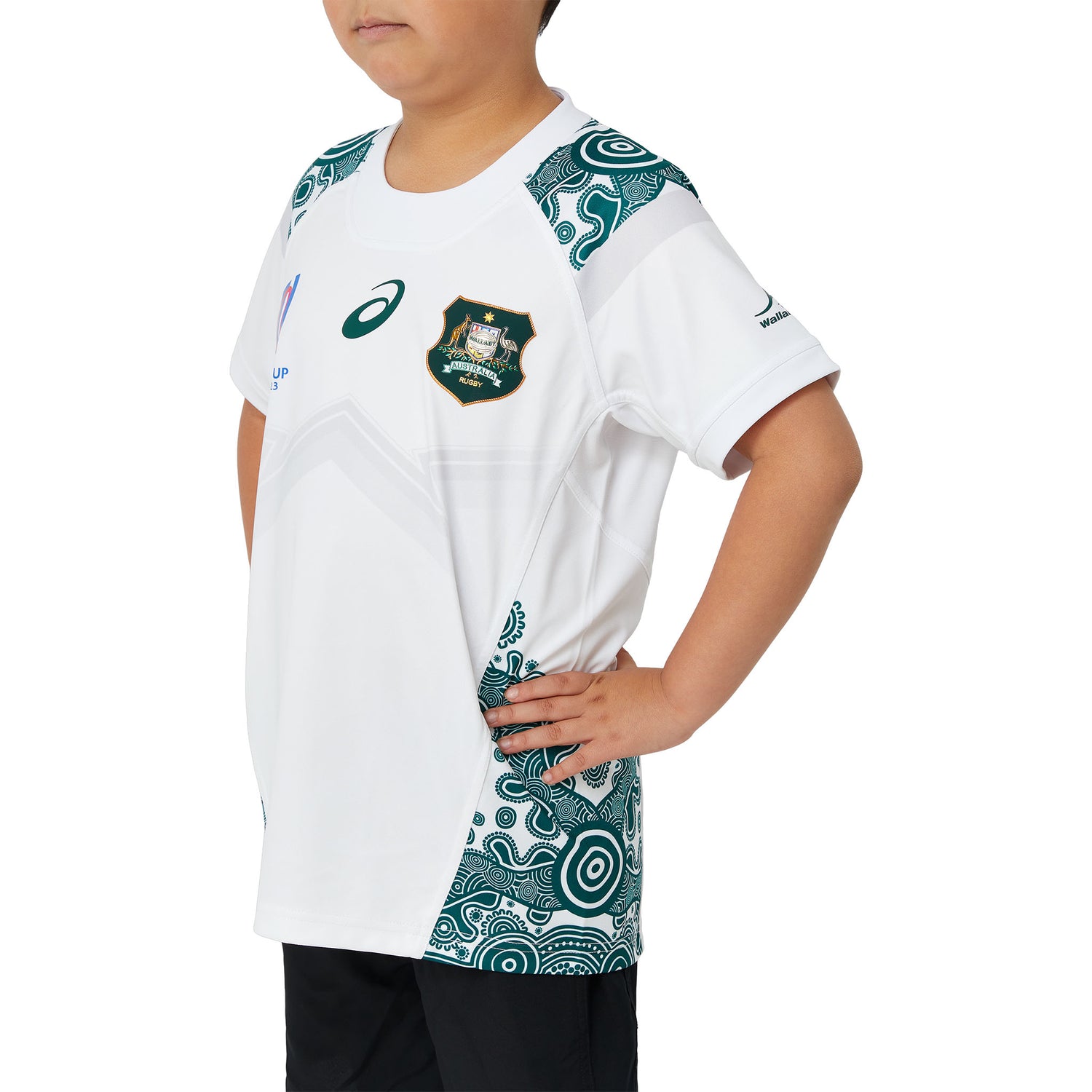 Wallabies RWC Replica First Nations Jersey by Asics  - Youth - Ashtabula