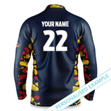 AFL Adelaide Crows 'Reef Runner' Fishing Shirt - Youth - Ashtabula