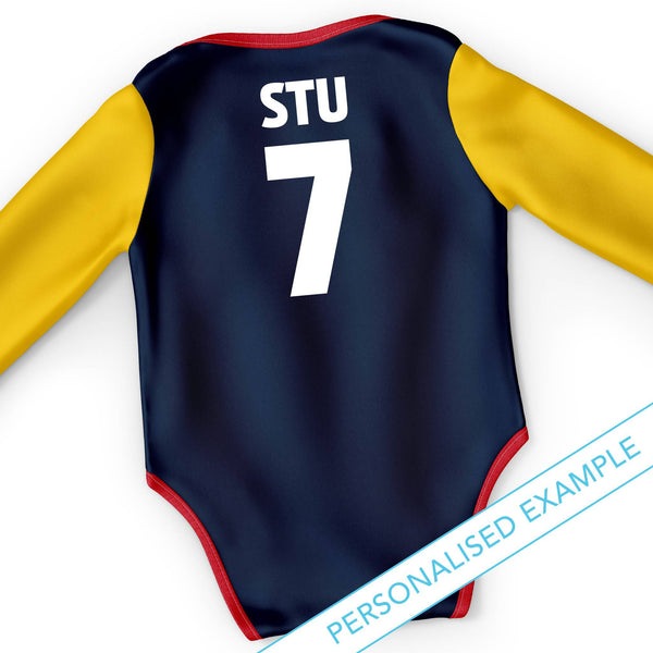 AFL Adelaide Crows "Rover" 3pc Bodysuit Gift Set - Ashtabula