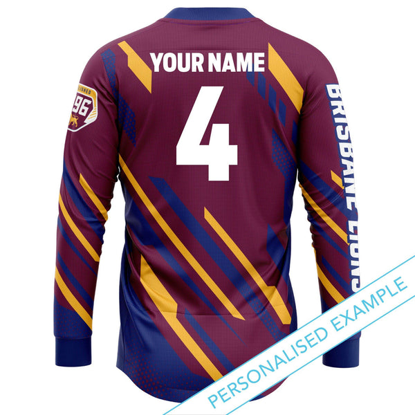 AFL Brisbane Lions 'Blitz' MX Jersey - Ashtabula