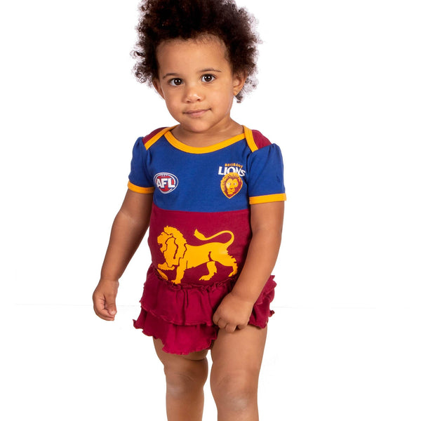 AFL Brisbane Lions Girls Footysuit - Ashtabula