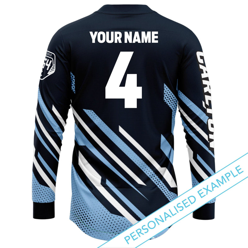 AFL Carlton 'Blitz' MX Jersey - Youth - Ashtabula