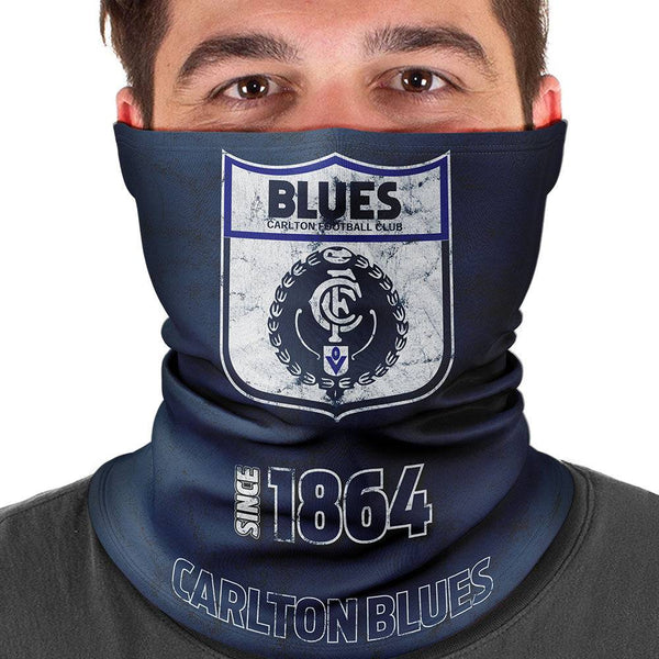 AFL Carlton Heritage Multi-Purpose Bandana - Ashtabula