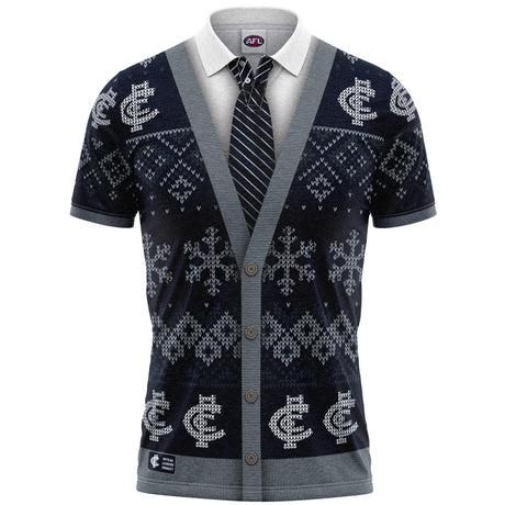 AFL Carlton 'Iceman' XMAS Shirt - Ashtabula