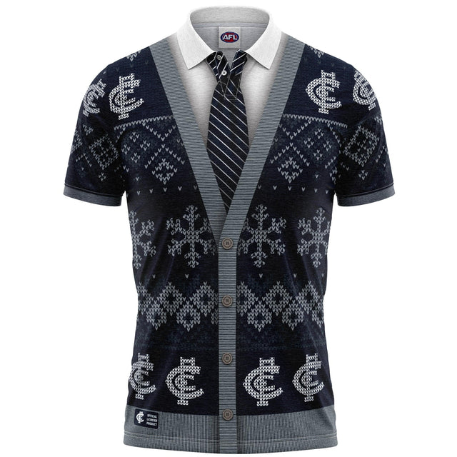 AFL Carlton 'Iceman' XMAS Shirt - Ashtabula