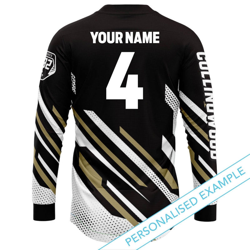 AFL Collingwood 'Blitz' MX Jersey - Ashtabula