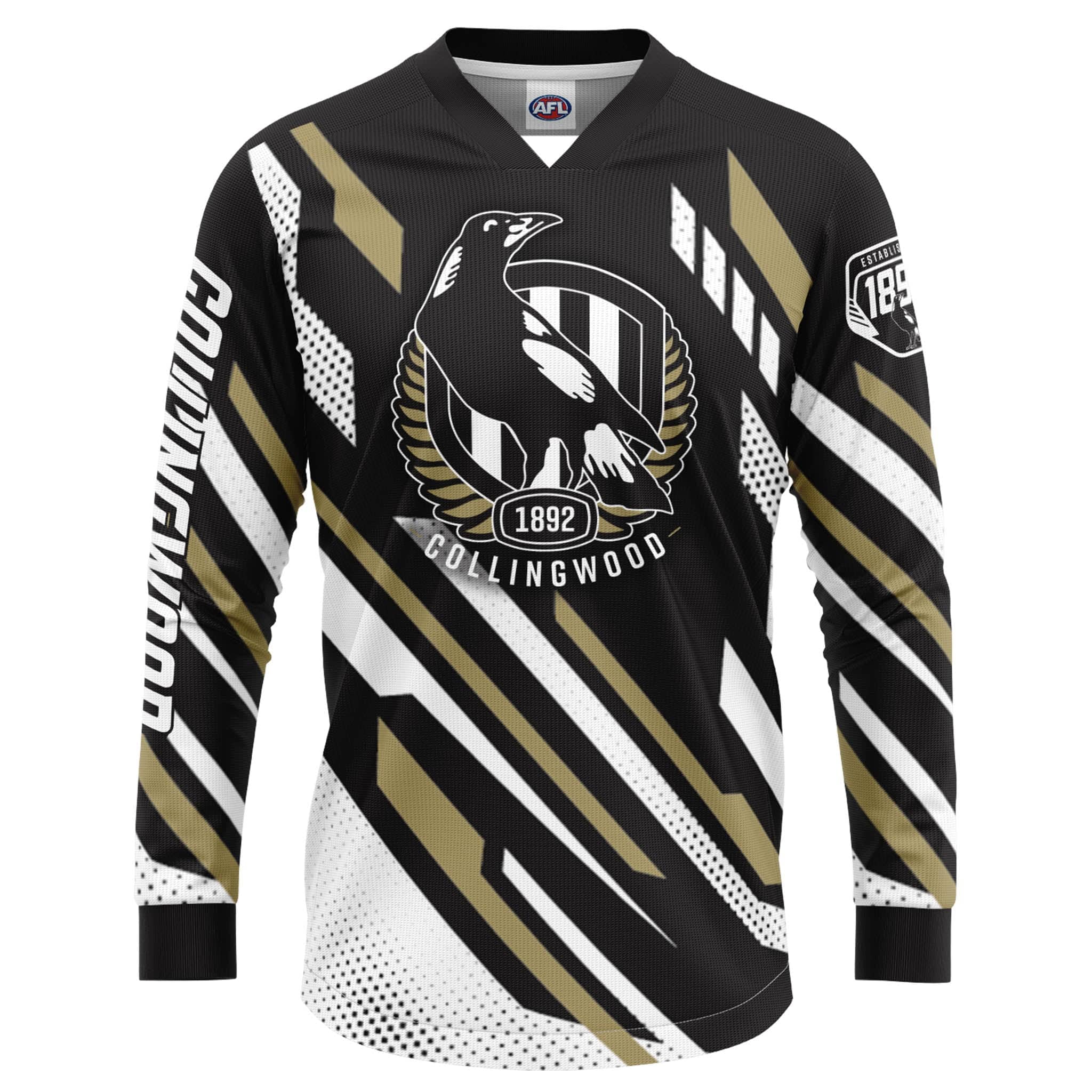 AFL Collingwood Magpies AFL ジャージ XL AFL Collingwood Magpies AFL ジャージ XL
