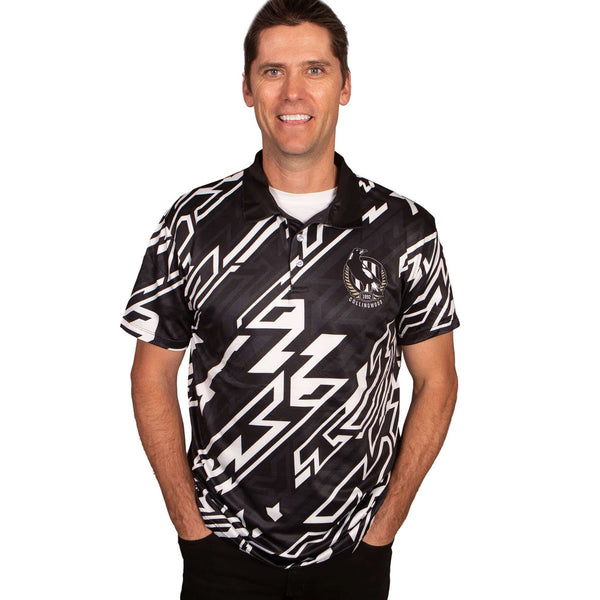 AFL Collingwood 'Par-Tee' Golf Polo - Ashtabula