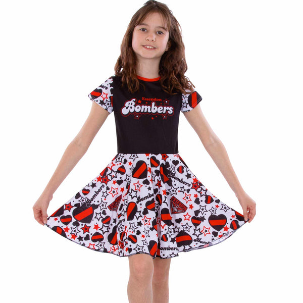 AFL Essendon Bombers 'Heartbreaker' Dress - Ashtabula