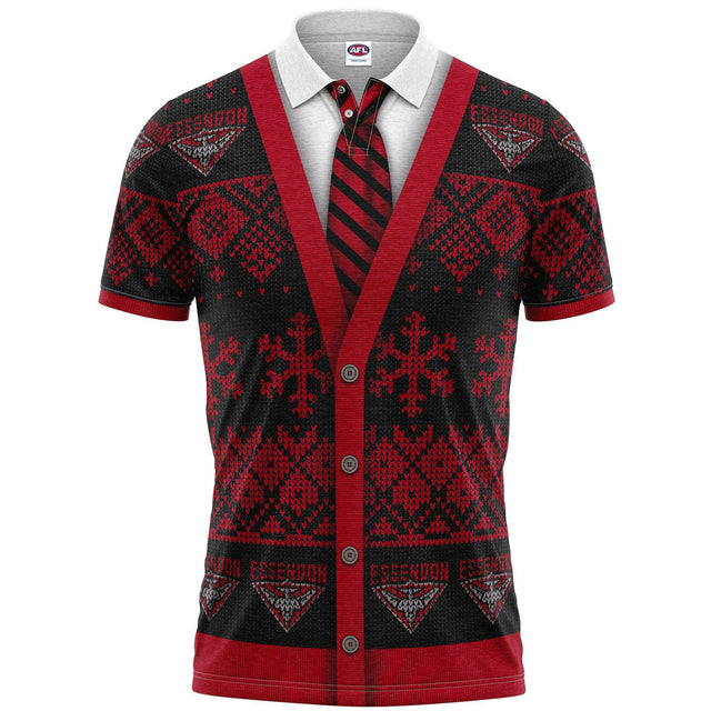 AFL Essendon Bombers 'Iceman' XMAS Shirt - Ashtabula