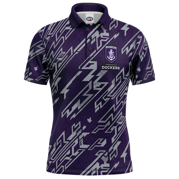 AFL Fremantle Dockers 'Par-Tee' Golf Polo - Ashtabula