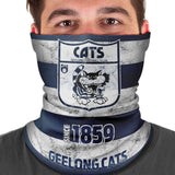 AFL Geelong Cats Heritage Multi-Purpose Bandana - Ashtabula